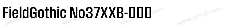 FieldGothic No37XXB字体转换